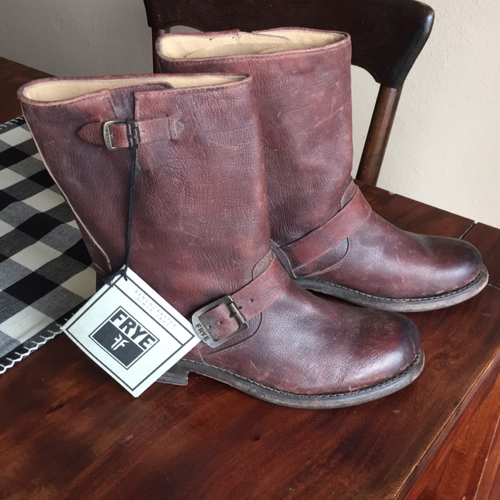 Frye leather boots
